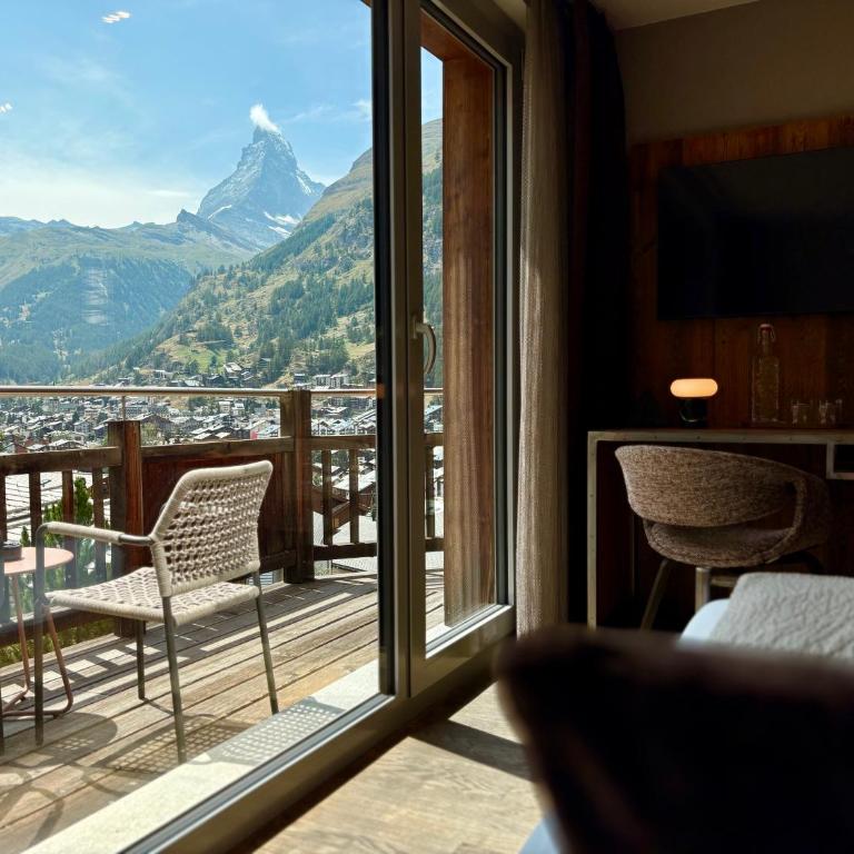 Alpenlodge - Doppelzimmer Style mit Matterhornblick - 2