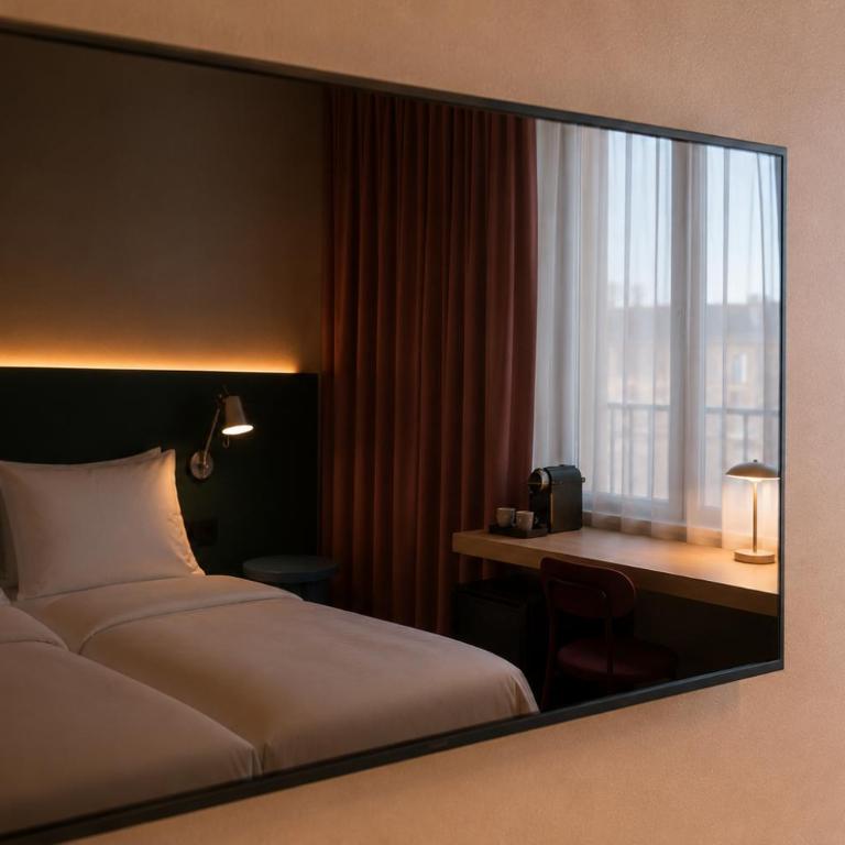 Hôtel Les Loges - Chambre Lit King-Size Standard - 9