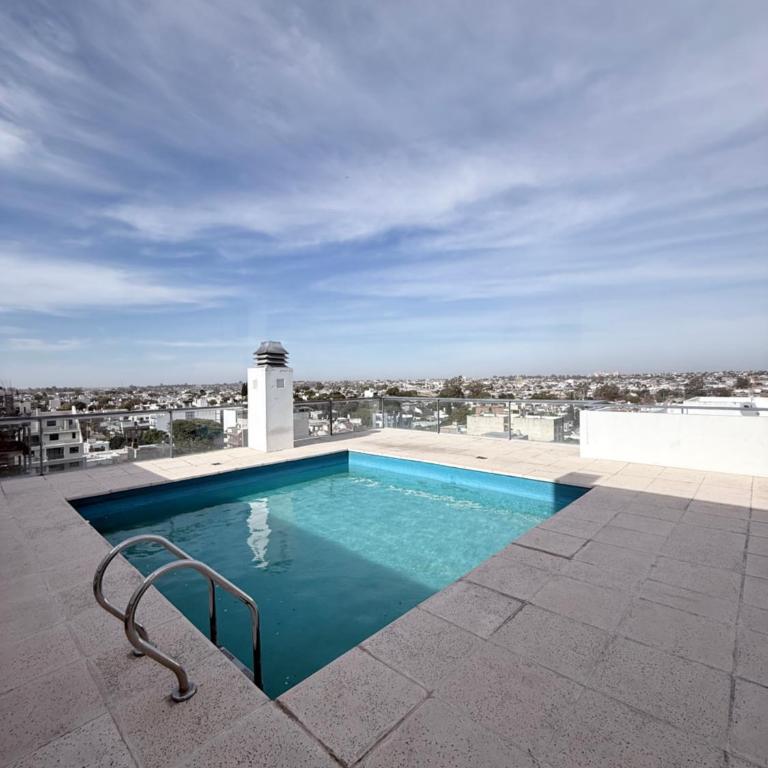 Depto en Gral Paz Pileta quincho y asador - One-Bedroom Apartment - 19