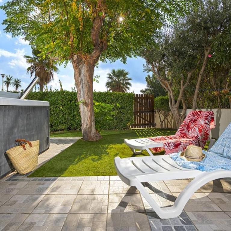 Appartement jacuzzi Village Naturiste - Apartment mit 2 Schlafzimmern - 7