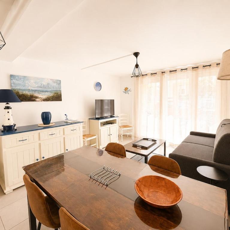 Michel - RDC avec Terrasse pour 4 personnes à deux pas de la Plage - Apartment mit 1 Schlafzimmer und Terrasse - 5
