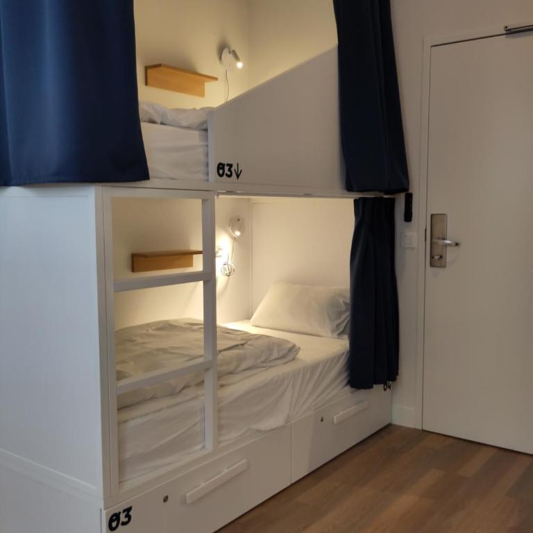 SLO Hostel Lyon Saxe - Lit Superposé dans Dortoir Mixte de 4 Lits - 4