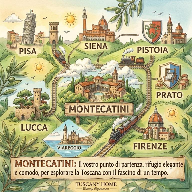 Tuscany Home Montecatini Centro - Apartment mit 1 Schlafzimmer - 27