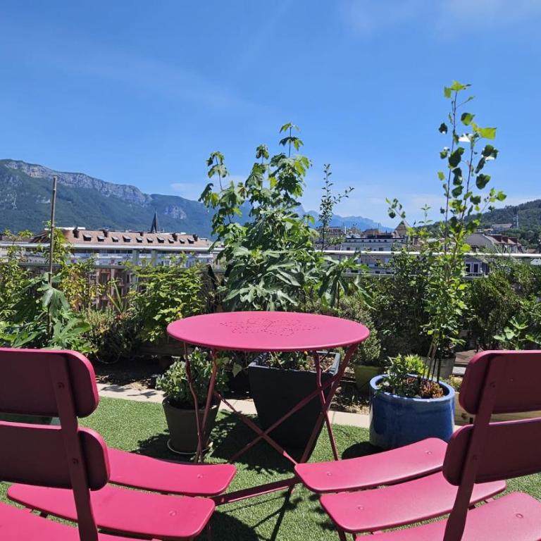 Terrasse et vue à 2 minutes de la gare - Appartement 1 Chambre - 1