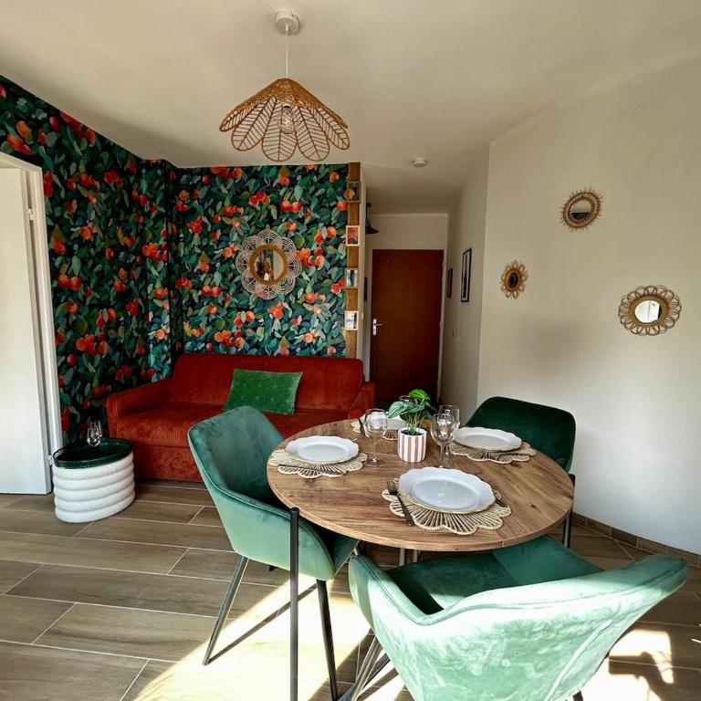 L'Escale Rémoise - Cathédrale et parking privé 1m90 - Apartment mit 1 Schlafzimmer - 7