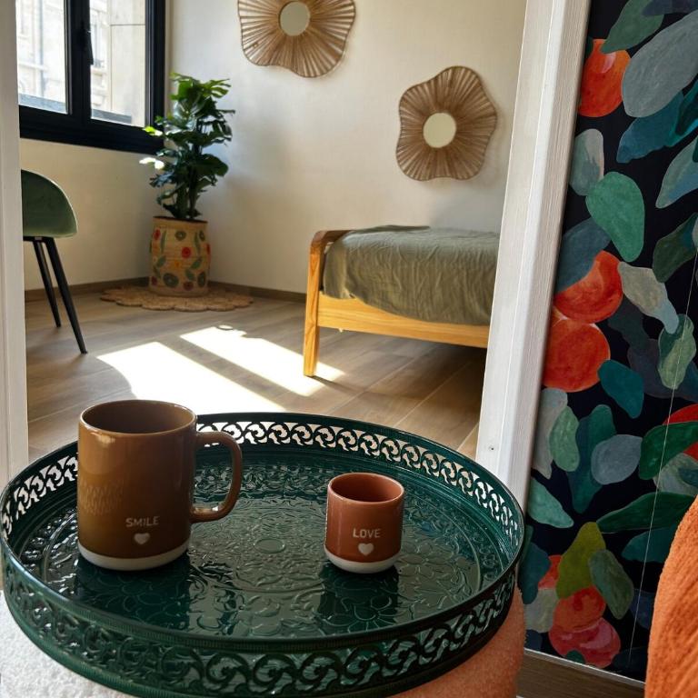 L'Escale Rémoise - Cathédrale et parking privé 1m90 - Apartment mit 1 Schlafzimmer - 19