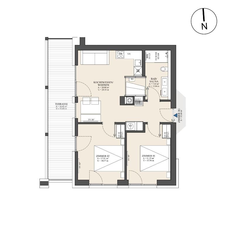 Das Lind by Inncomer - Superior Suite mit Sauna - 5