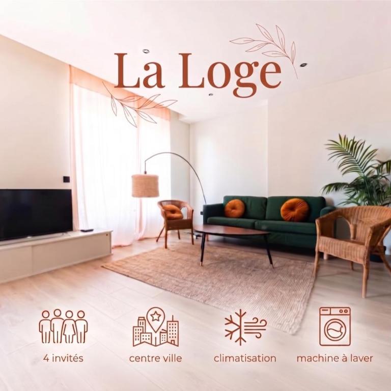 La Loge, Centre-ville - Apartment mit 2 Schlafzimmern - 2