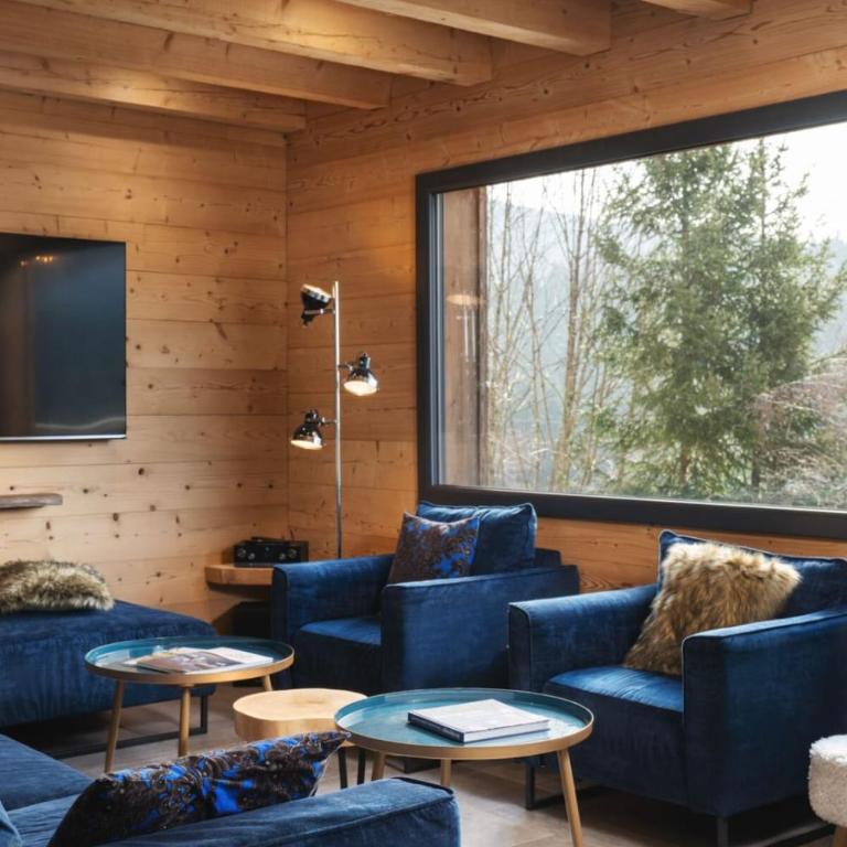 Chalet Le Carnotzet Luxury Chalet with Covered Hot Tub Panoramic Sauna - Chalet - 3