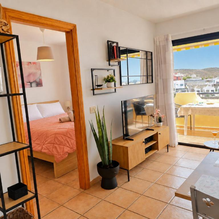 Val del Puerto - Apartamento tranquilo con terraza - Apartment mit 1 Schlafzimmer, Balkon und Meerblick - 5