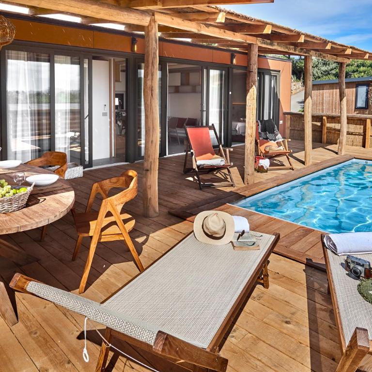 Camping Au Paradis des Campeurs Premium - Chalet Supérieur - 1