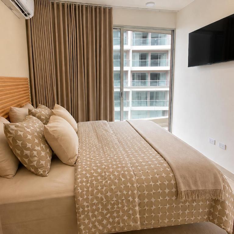 Apto con Vista al Mar en Santa Marta - One-Bedroom Apartment - 34