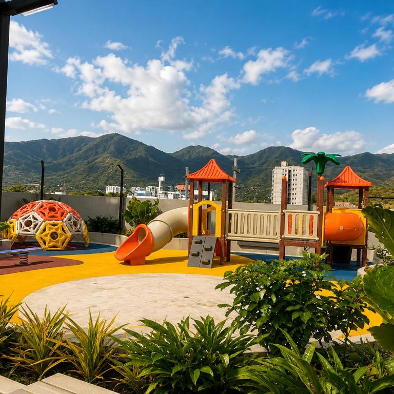 Apto con Vista al Mar en Santa Marta - One-Bedroom Apartment - 36