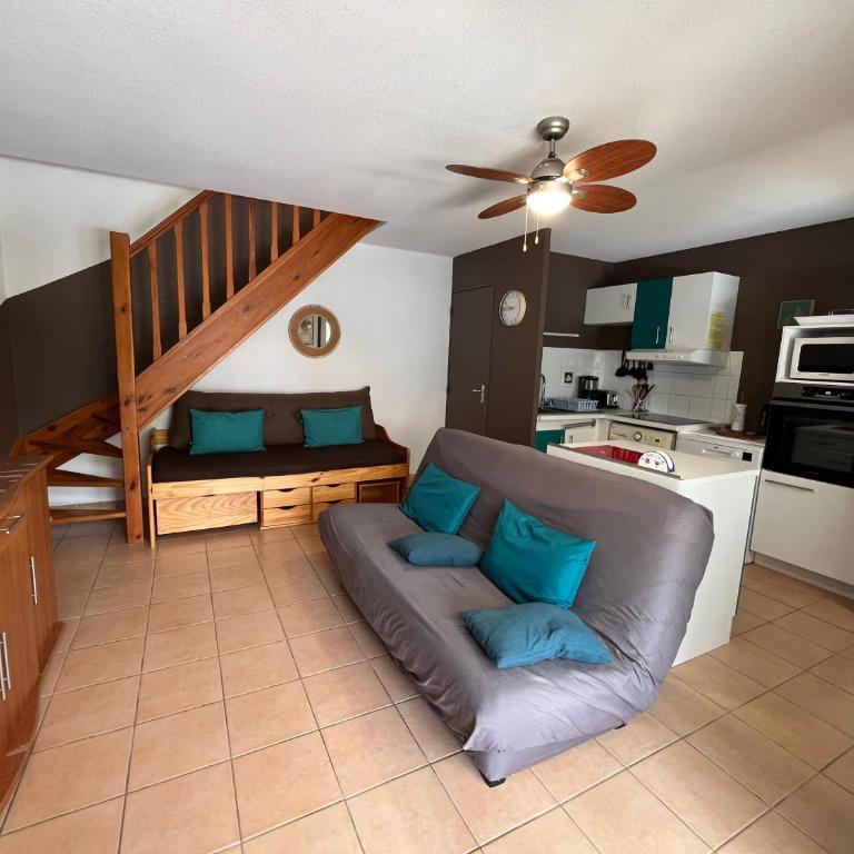 Belle villa 2 chambres, veranda, terrasse parking privatif dans résidence sécurisée avec piscine commune 800 m de la mer LRCS87 - Haus mit 2 Schlafzimmern - 5