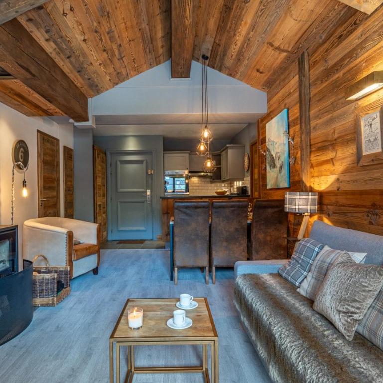 Cosy & Modern 2 Bed Apartment with Wood Burner - Arc 1950 - Manoir Savoie - Two-Bedroom Apartment - 1