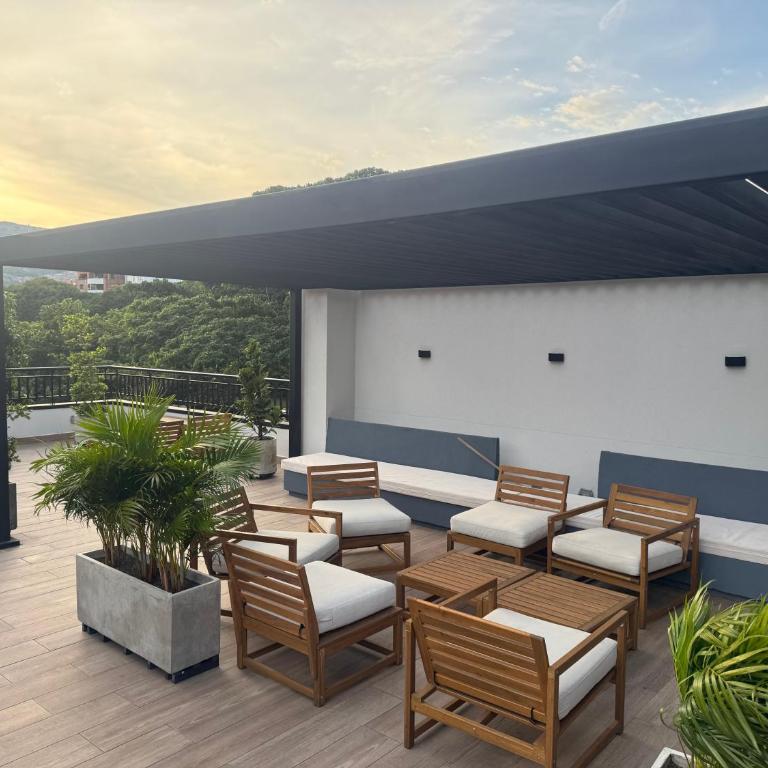 Moderna suite con vista increíble a los farallones - Apartamento de 2 dormitorios - 21
