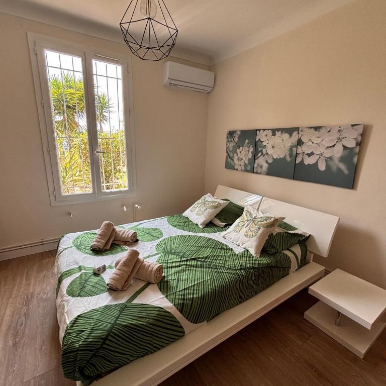 La campagne en ville piscine, jardins et 2 chambres tout confort - Appartement 2 Chambres - 8