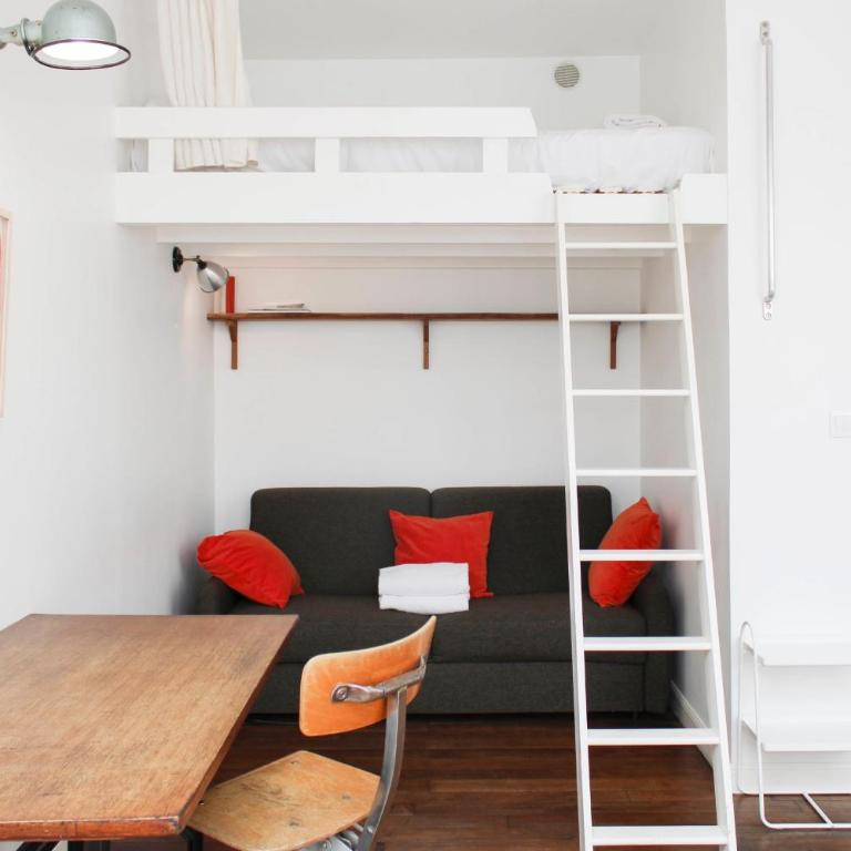 Quiet green studio Paris 11th - Apartamento - 10