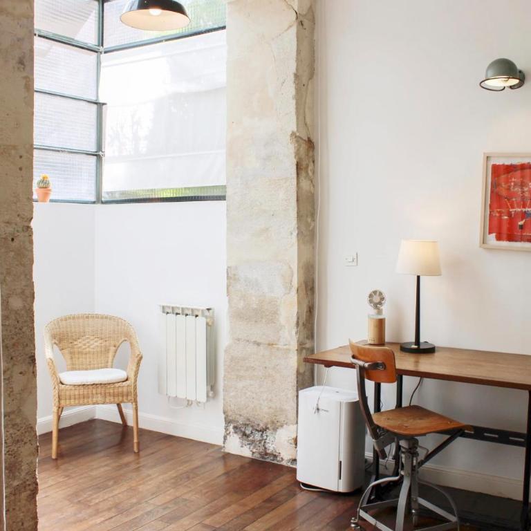 Quiet green studio Paris 11th - Apartamento - 21