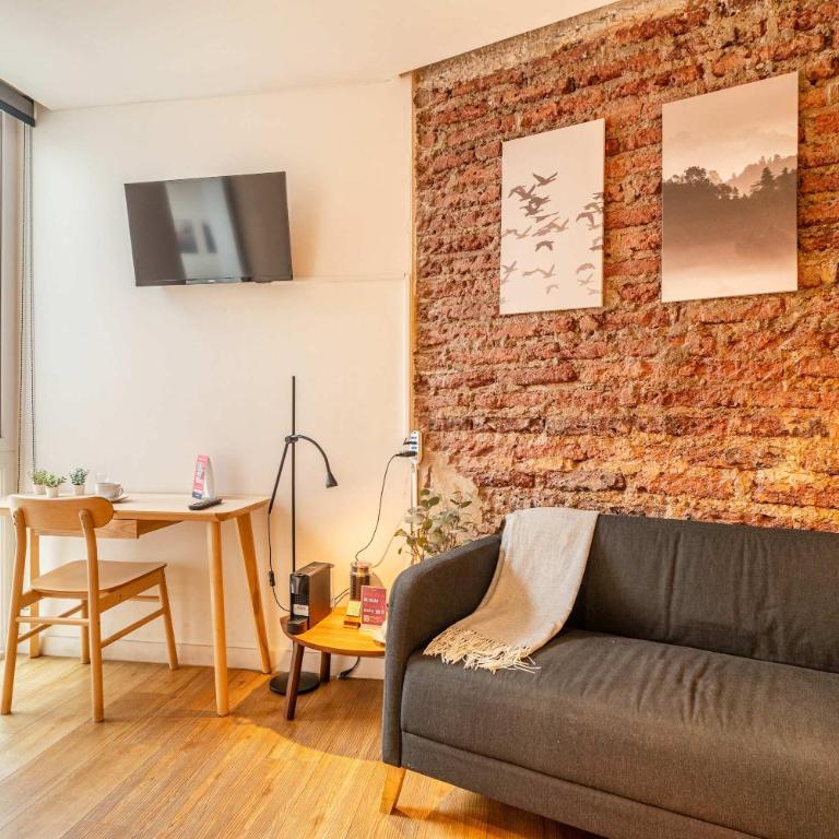 HOM I Vida Urbana AireA Wifi Gastronomia Lastarria - Apartamento - 10