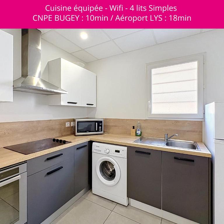 Le Clair Chavanoz T3 charmant - Appartamento con 2 Camere da Letto - 2