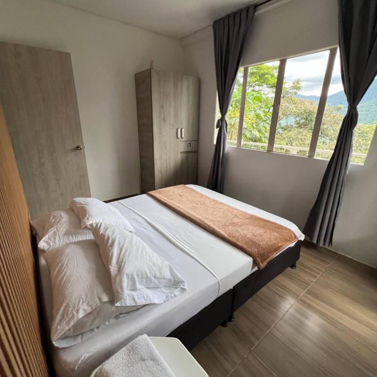 Amanecer Llanero Cabaña con Jacuzzi - One-Bedroom Apartment - 4