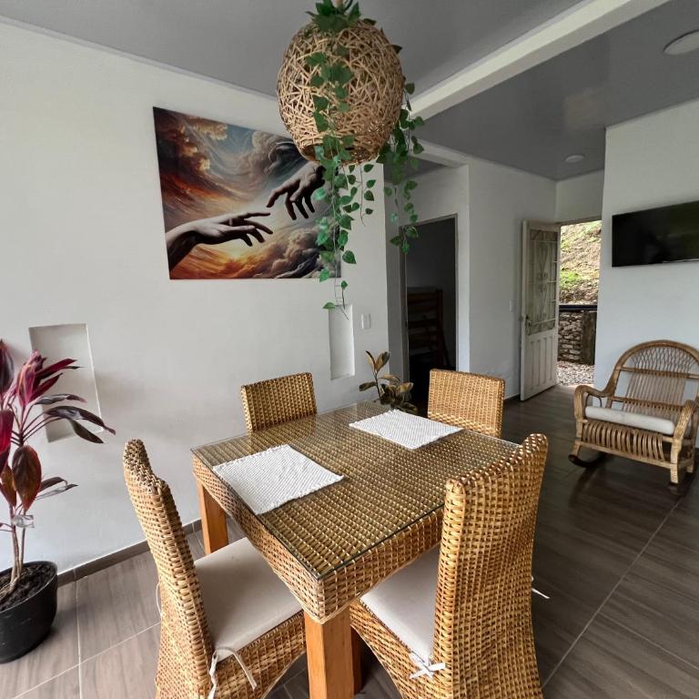 Amanecer Llanero Cabaña con Jacuzzi - One-Bedroom Apartment - 9
