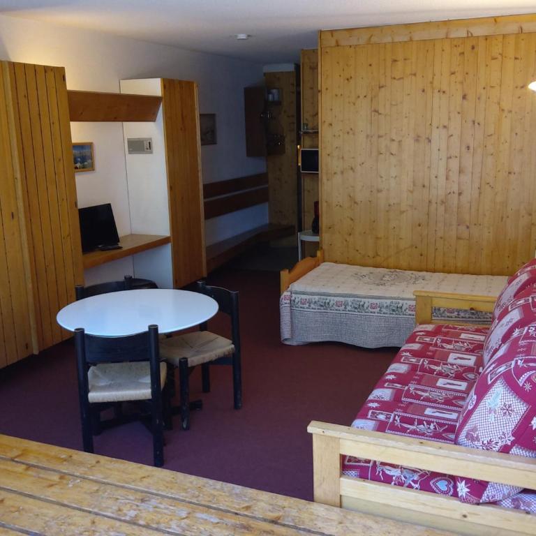 Studio 3 pers à Arc 1600, balcon exposé sud, skis aux pieds, WiFi - FR-1-411-421 - Studio - 16