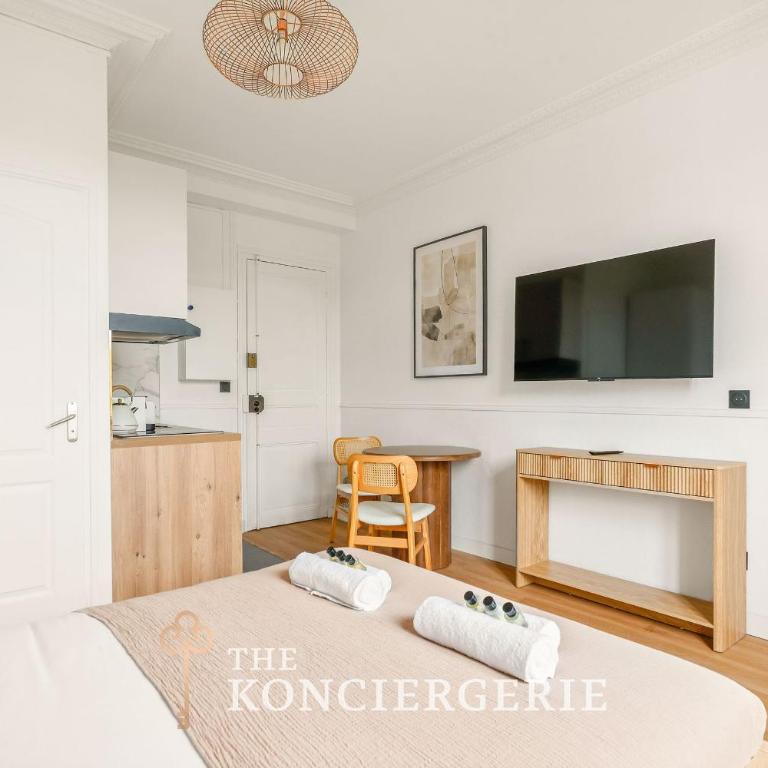 Studio contemporain Elegance parisienne 2 personnes - Apartment - 5