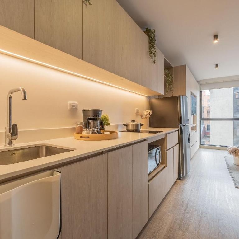 Junto a Corferias | Embajada USA y Aeropuerto QL - Apartamento de 1 dormitorio - 33