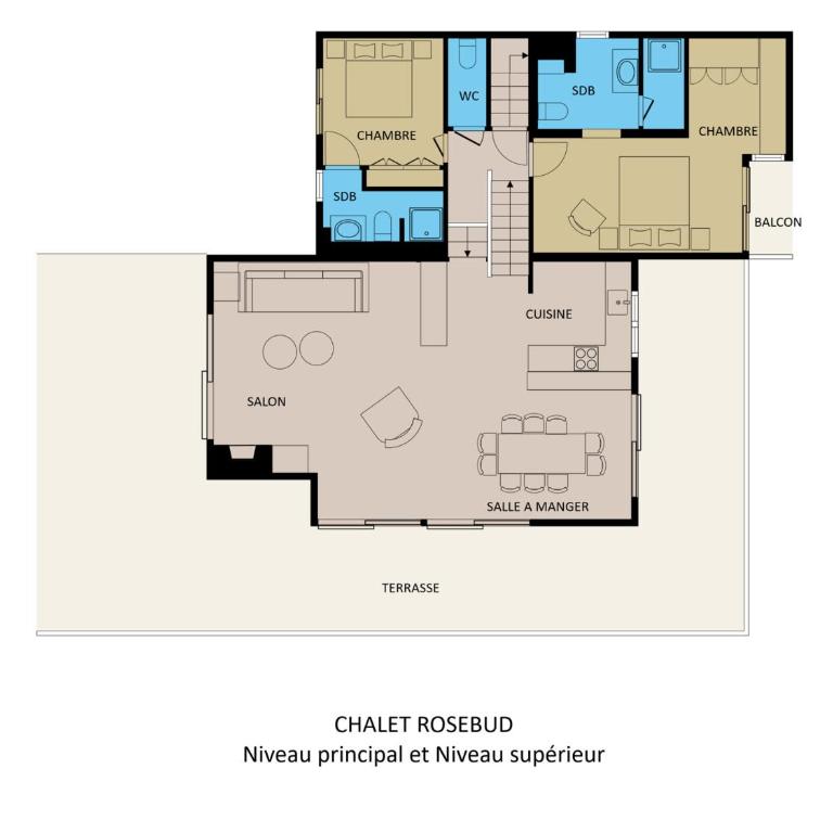 Chalet 5★ à La Clusaz, 12 pers, terrasse sud, navette 100m - FR-1-304-211 - Chalet (12 Adultes) - 29