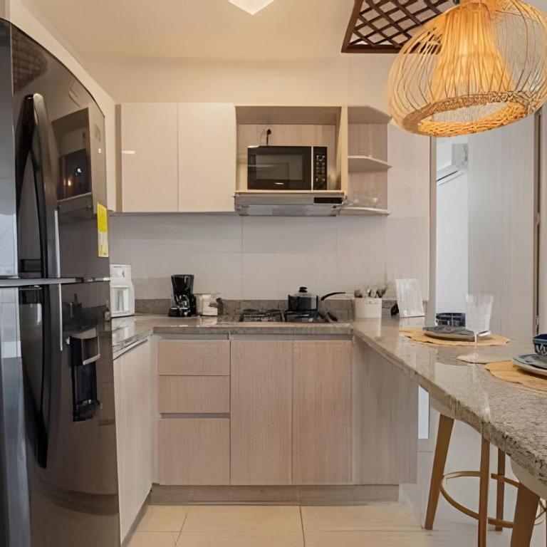 CLL11-404 Nuevo Apto Serena del Mar Playa-3min - Two-Bedroom Apartment with Balcony - 17