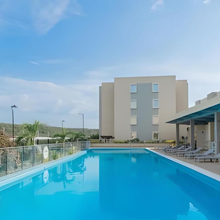 CLL11-404 Nuevo Apto Serena del Mar Playa-3min - Two-Bedroom Apartment with Balcony - 58