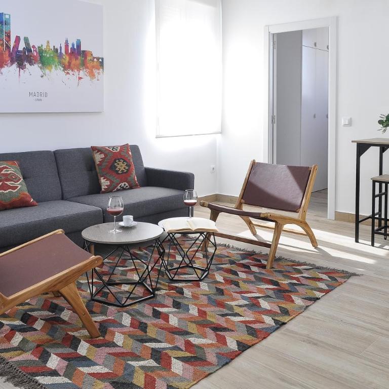 Atico con terraza en la Puerta del Sol - Apartment mit 2 Schlafzimmern - 1