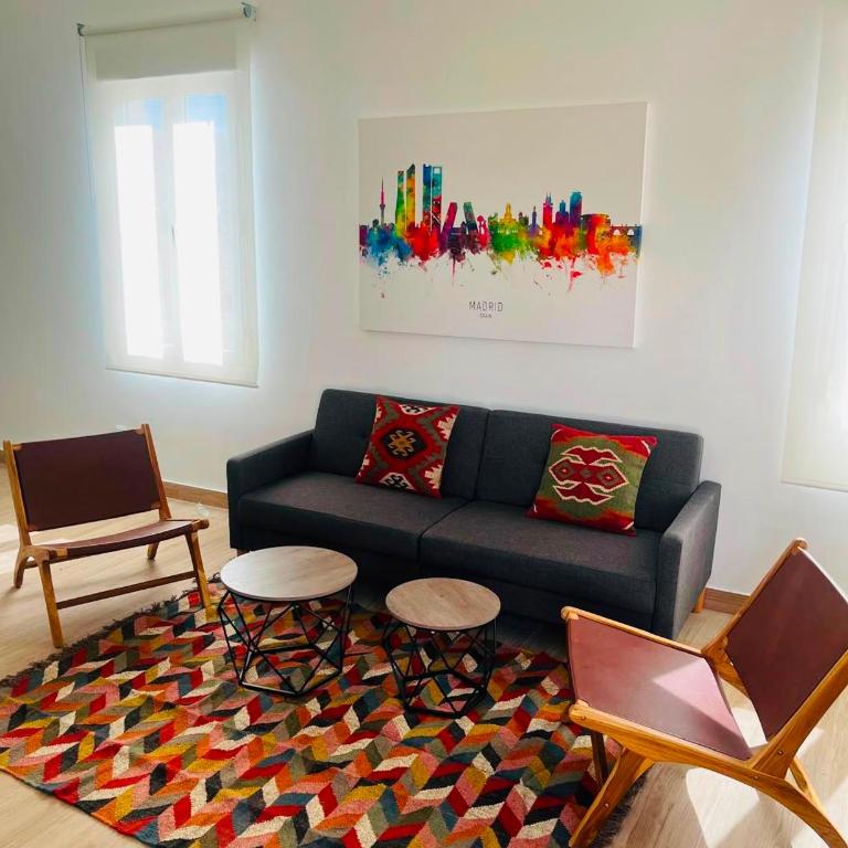 Atico con terraza en la Puerta del Sol - Apartment mit 2 Schlafzimmern - 8