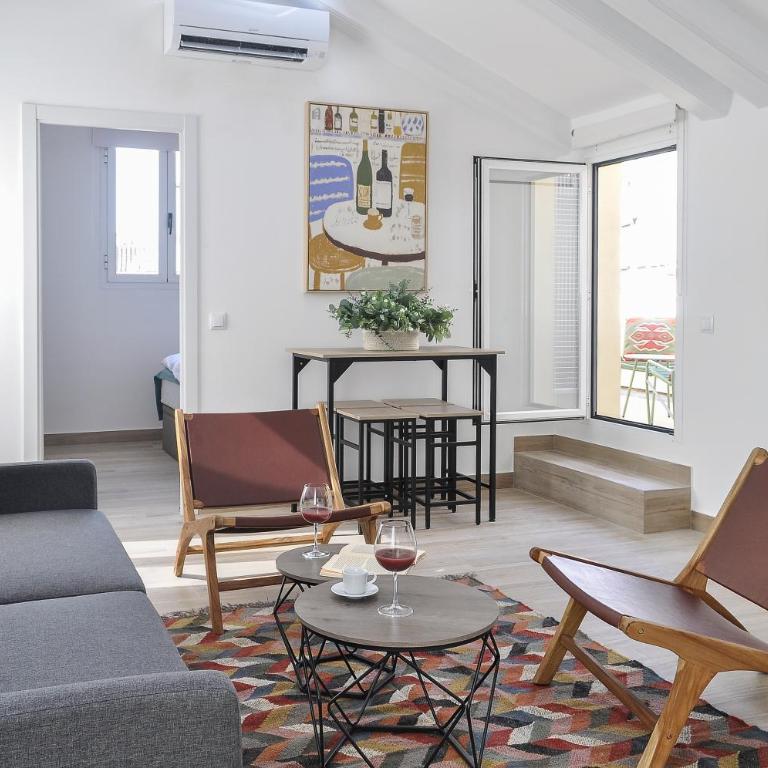 Atico con terraza en la Puerta del Sol - Apartment mit 2 Schlafzimmern - 12