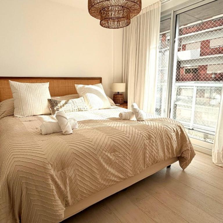 Depto Dario - Depto para 4 con amenities en Royal Park, zona La Perla, Mar del Plata - Hola Sur - Apartamento de 1 dormitorio - 6