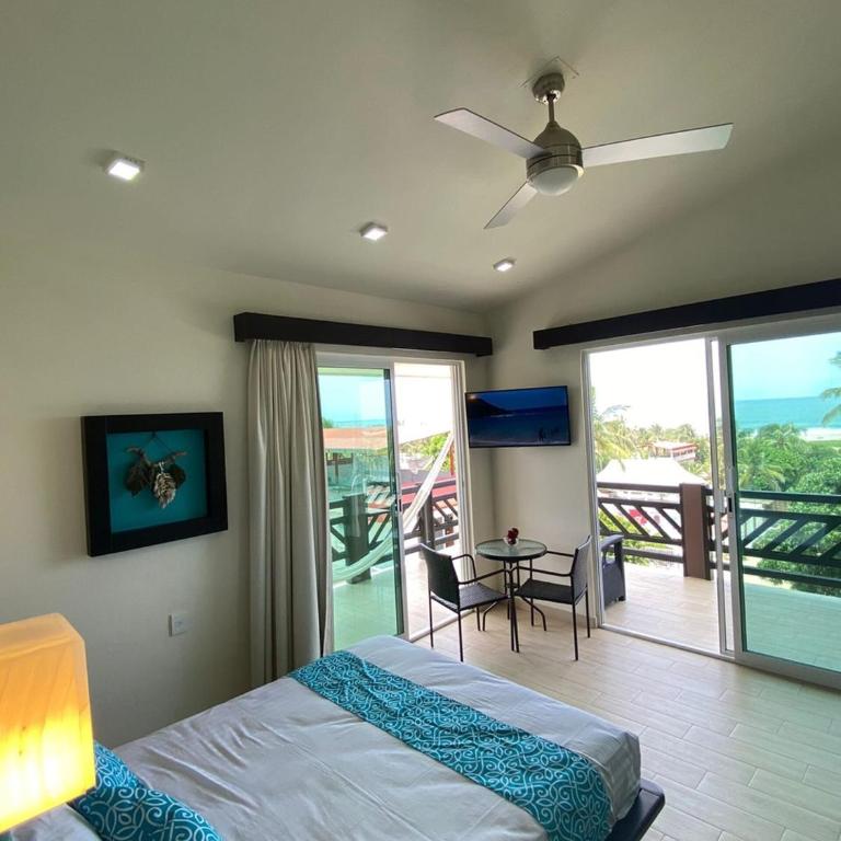 BRISAS JN CARACOL descanso y playa - Habitación Doble Deluxe con balcón y vistas al mar - 6