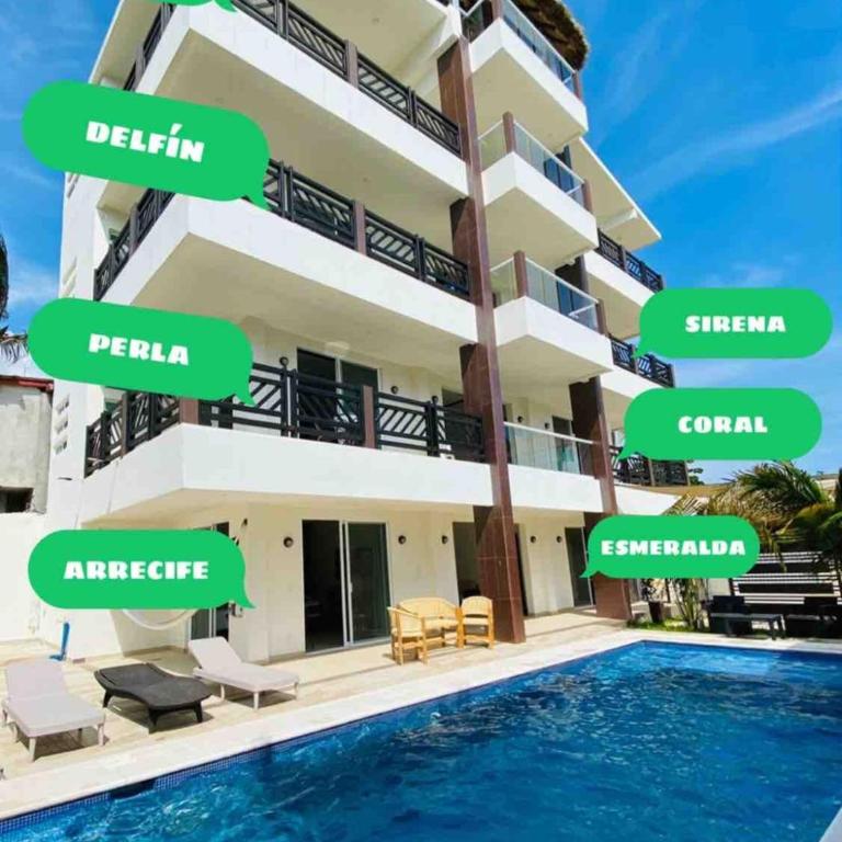 BRISAS JN CARACOL descanso y playa - Habitación Doble Deluxe con balcón y vistas al mar - 7