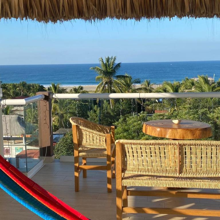 BRISAS JN CARACOL descanso y playa - Habitación Doble Deluxe con balcón y vistas al mar - 20