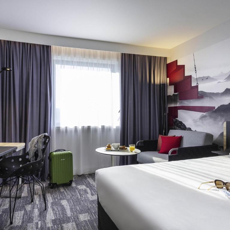 Novotel Annecy Centre - Chambre Classique avec 1 Lit Double et 1 Lit Simple - 2