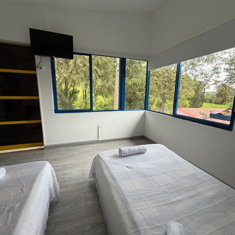 El Rancho de Salento - Habitación Doble Pequeña - 2 camas - 3