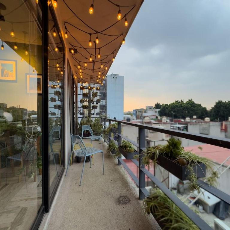 Roma-Condesa · Oficina + monitor · King · Top 5% - Apartment mit 1 Schlafzimmer - 5
