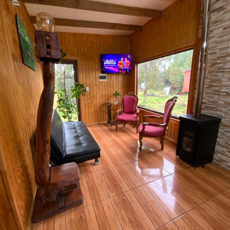 Cabaña Amoblado en Sector La Colonia La Poza Puerto Varas - Casa de 2 dormitorios - 1