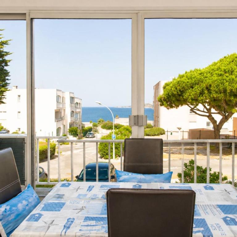 Le Diamant bleu vue mer six fours les plages - Familienstudio - 3