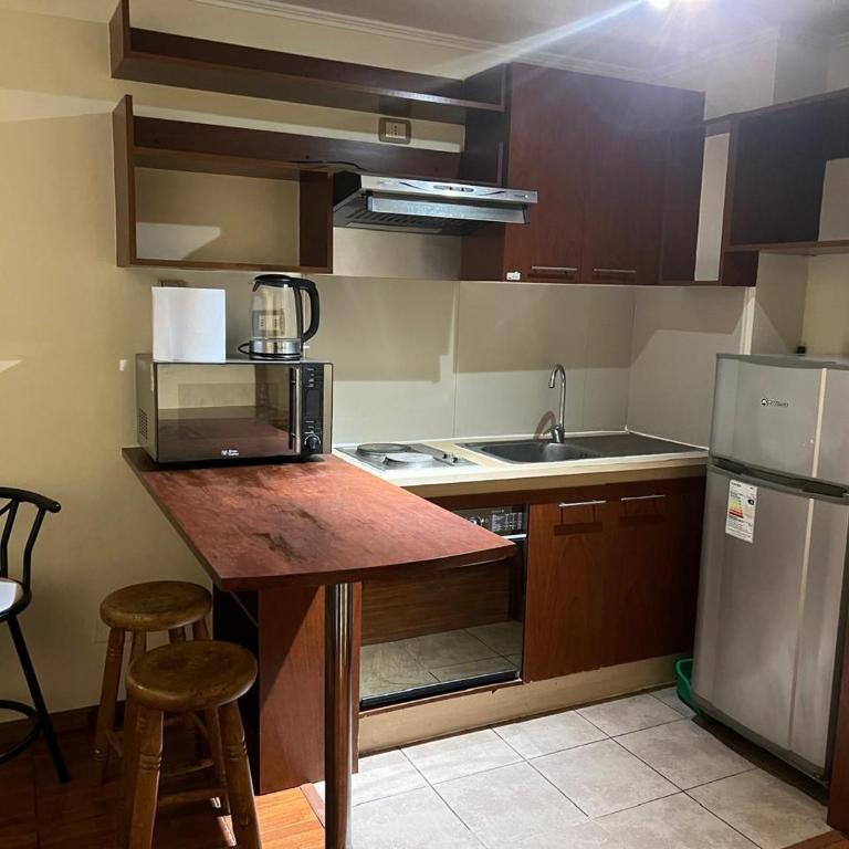 Depto acogedor amoblado Stgo Centro - One-Bedroom Apartment - 7