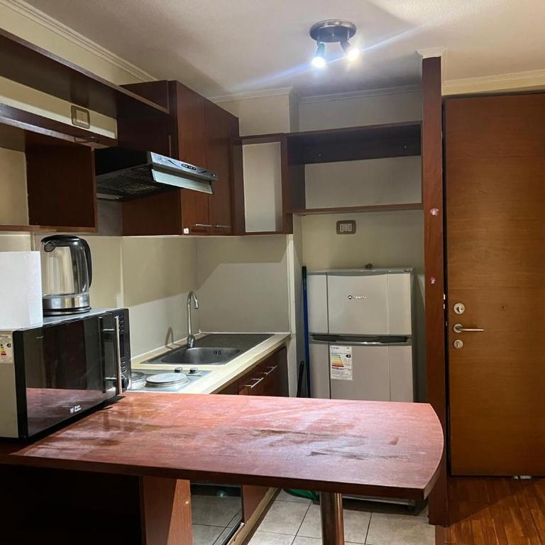 Depto acogedor amoblado Stgo Centro - One-Bedroom Apartment - 17