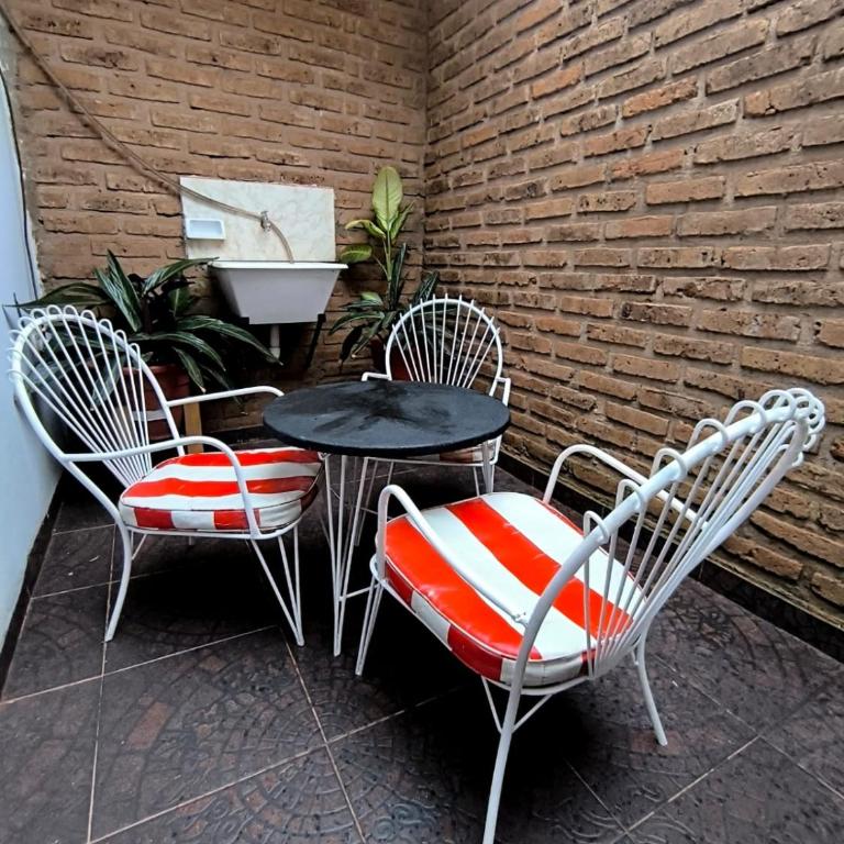 Refugio del Uruguay - Alquiler Temporario - Apartamento de 1 dormitorio con jardín - 6