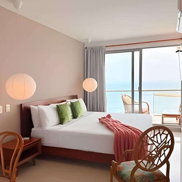 Sunset Oceanfront+ Gym Jacuzzi - Apartment with Sea View - 7
