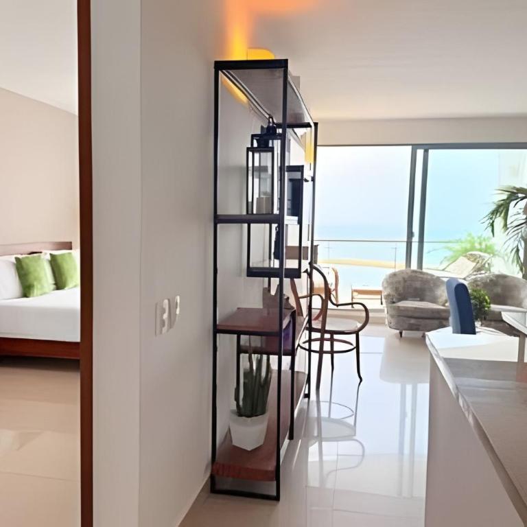 Sunset Oceanfront+ Gym Jacuzzi - Apartment with Sea View - 55